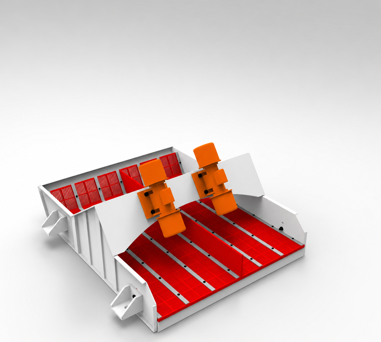 Dewatering Screen on Sand Wash Plant